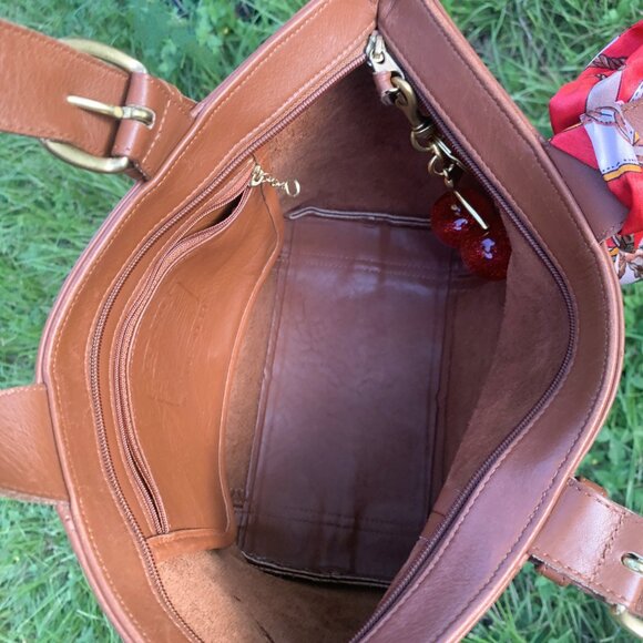 Vintage Coach Waverly Bag 4133 British Tan 1994 - Picture 11 of 16